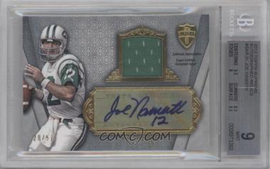 2012 Topps Supreme - Autographed Relics #SAR-JN - Joe Namath /51 [BGS 9 MINT]