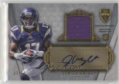 2012 Topps Supreme - Autographed Relics #SAR-JW - Jarius Wright /51