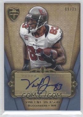 2012 Topps Supreme - Autographs - Blue #SA-VJ - Vincent Jackson /25