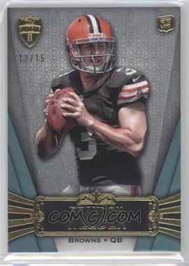 2012 Topps Supreme - [Base] - Green #8 - Brandon Weeden /15