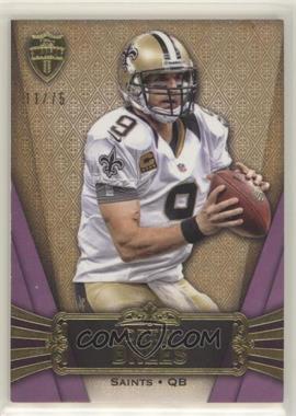 2012 Topps Supreme - [Base] - Violet #45 - Drew Brees /75