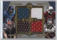 Justin Blackmon, Michael Floyd, Brandon Weeden, Doug Martin #/10