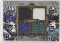 T.J. Graham, Nick Toon, Dwayne Allen, Michael Egnew #/24