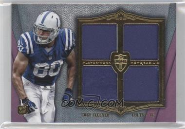 2012 Topps Supreme - Rookie Quad Relics - Violet Patch #SRQR-CF - Coby Fleener /5