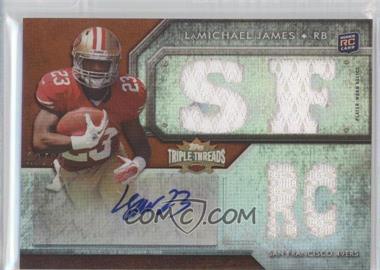 2012 Topps Triple Threads - [Base] - Gold #109.2 - LaMichael James (SF RC) /25