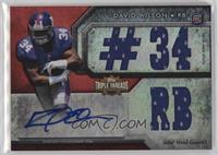 David Wilson (#34 RB) #/99