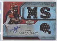 Mohamed Sanu (MS Helmet) #/99