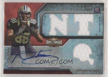 2012 Topps Triple Threads - [Base] #119.3 - Nick Toon (NT Helmet) /99