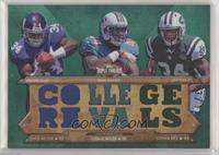 David Wilson, Lamar Miller, Stephen Hill #/18