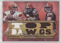 Colt McCoy, Trent Richardson, Brandon Weeden #/36