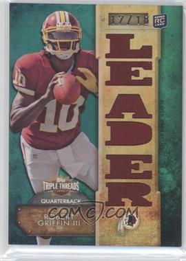 2012 Topps Triple Threads - Relics - Emerald #TTR-4 - Robert Griffin III /18