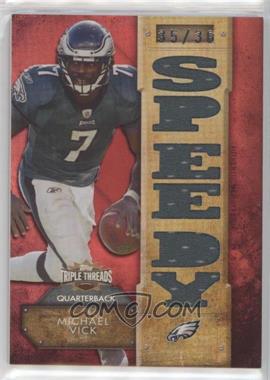 2012 Topps Triple Threads - Relics #TTR-112 - Michael Vick /36