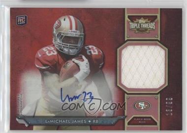 2012 Topps Triple Threads - Rookie Autograph Relics #TTRAR-24 - LaMichael James /99