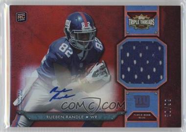 2012 Topps Triple Threads - Rookie Autograph Relics #TTRAR-41 - Rueben Randle /99