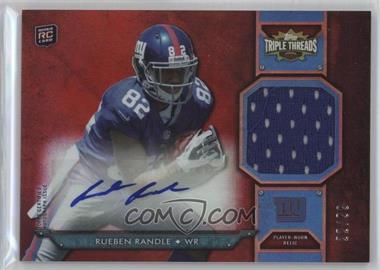 2012 Topps Triple Threads - Rookie Autograph Relics #TTRAR-41 - Rueben Randle /99