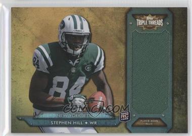 2012 Topps Triple Threads - Rookie Jumbo Relic - Gold #TTRJR-56 - Stephen Hill /25