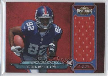 2012 Topps Triple Threads - Rookie Jumbo Relic #TTRJR-60 - Rueben Randle /99