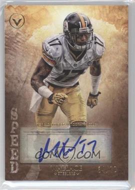 2012 Topps Valor - Centurion Autograph - Speed #CA-MW - Mike Wallace /70