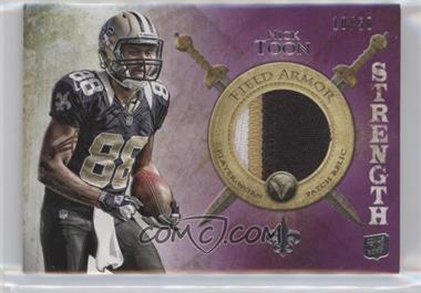 2012 Topps Valor - Field Armor Patch - Strength #FAP-NT - Nick Toon /50