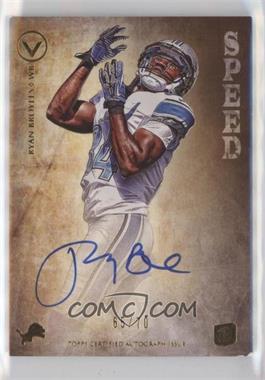 2012 Topps Valor - Legionary Autograph Rookie - Speed #LA-RB - Ryan Broyles /70