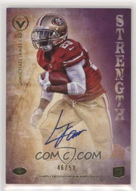 2012 Topps Valor - Legionary Autograph Rookie - Strength #LA-LJ - LaMichael James /50