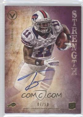 2012 Topps Valor - Legionary Autograph Rookie - Strength #LA-TJG - T.J. Graham /50