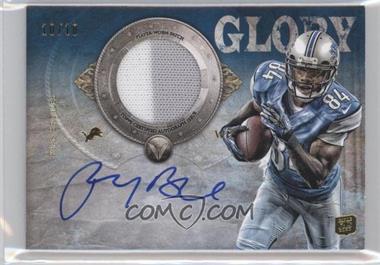 2012 Topps Valor - Shield of Honor Patch Autograph - Glory #SOH-RB - Ryan Broyles /10