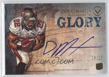 2012 Topps Valor - Valor Autograph Rookie - Glory #VA-DM - Doug Martin /25