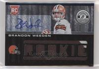 Freshman Fabric - Brandon Weeden #/1