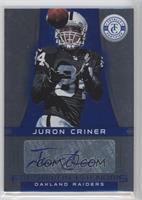 Freshman Phenoms Signatures - Juron Criner #/99