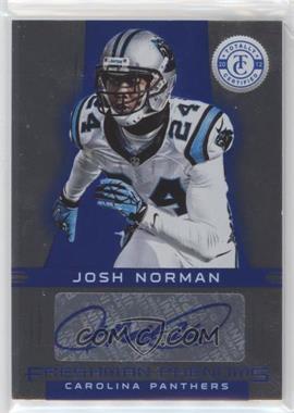 2012 Totally Certified - [Base] - Platinum Blue #145 - Freshman Phenoms Signatures - Josh Norman /99