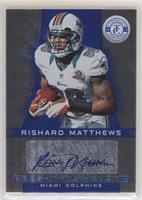 Freshman Phenoms Signatures - Rishard Matthews #/99