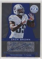 Freshman Phenoms Signatures - Zach Brown #/99