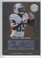 Freshman Phenoms Signatures - Zach Brown #/25