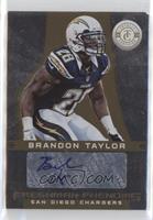 Freshman Phenoms Signatures - Brandon Taylor #/25