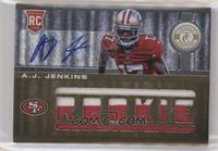 Freshman Fabric - A.J. Jenkins #/25