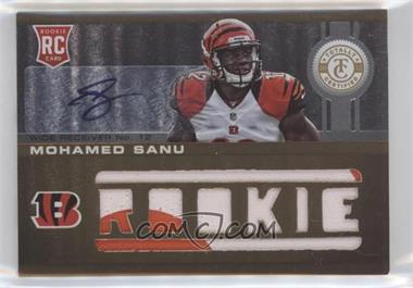 2012 Totally Certified - [Base] - Platinum Gold #223 - Freshman Fabric - Mohamed Sanu /25