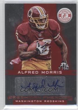 2012 Totally Certified - [Base] - Platinum Red #101 - Freshman Phenoms Signatures - Alfred Morris /290