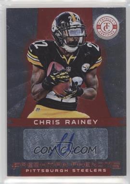 2012 Totally Certified - [Base] - Platinum Red #114 - Freshman Phenoms Signatures - Chris Rainey /290