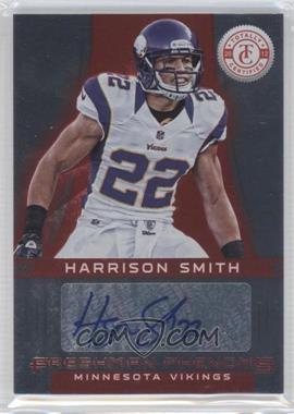 2012 Totally Certified - [Base] - Platinum Red #134 - Freshman Phenoms Signatures - Harrison Smith /290