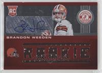 Freshman Fabric - Brandon Weeden #/199