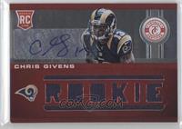 Freshman Fabric - Chris Givens #/199