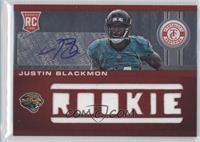 Freshman Fabric - Justin Blackmon #/99