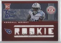 Freshman Fabric - Kendall Wright #/199