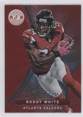 2012 Totally Certified - [Base] - Platinum Red #47 - Roddy White