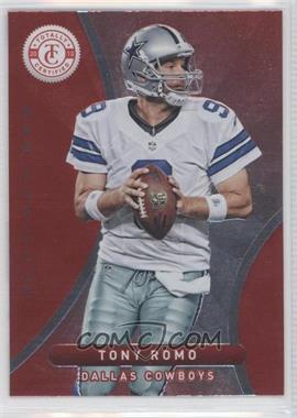 2012 Totally Certified - [Base] - Platinum Red #55 - Tony Romo