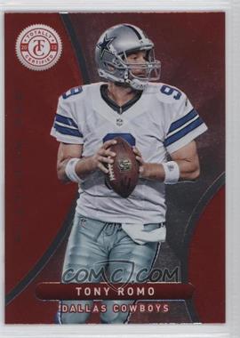 2012 Totally Certified - [Base] - Platinum Red #55 - Tony Romo