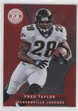 2012 Totally Certified - [Base] - Platinum Red #98 - Fred Taylor