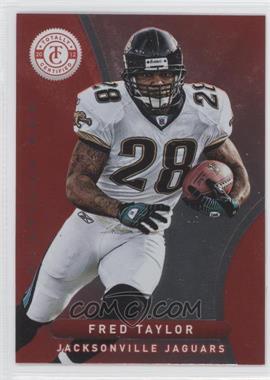 2012 Totally Certified - [Base] - Platinum Red #98 - Fred Taylor