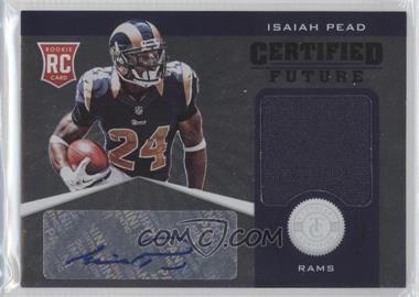 2012 Totally Certified - Certified Future Signature Materials #15 - Isaiah Pead /175